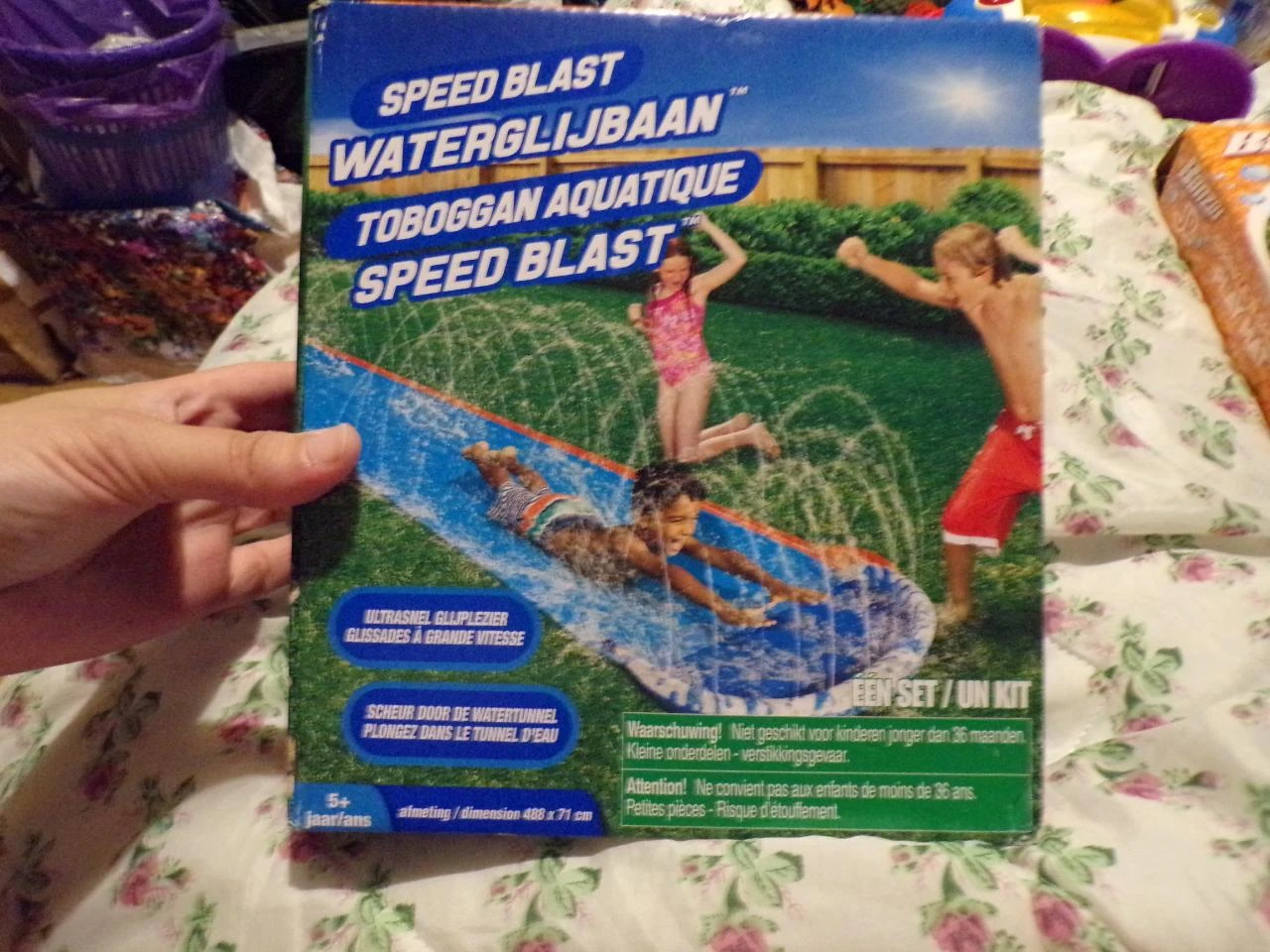 Toboggan aquatique neuf